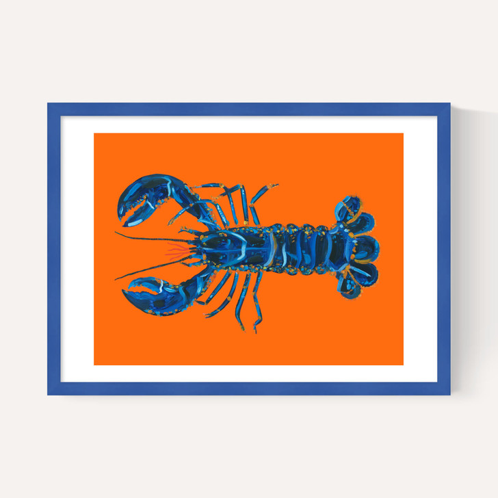 Lobster on Orange