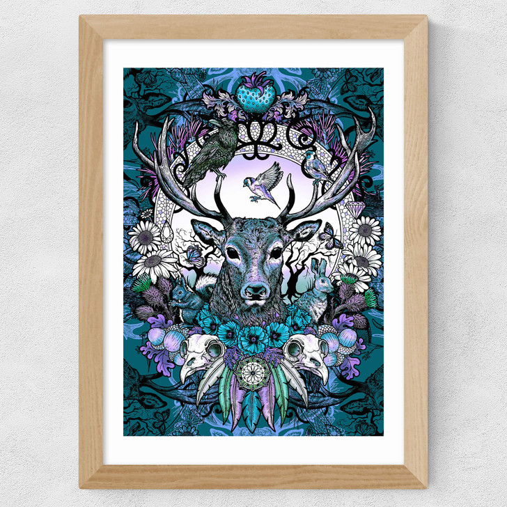 Stag Wide Oak Frame Stag Wide Oak Frame