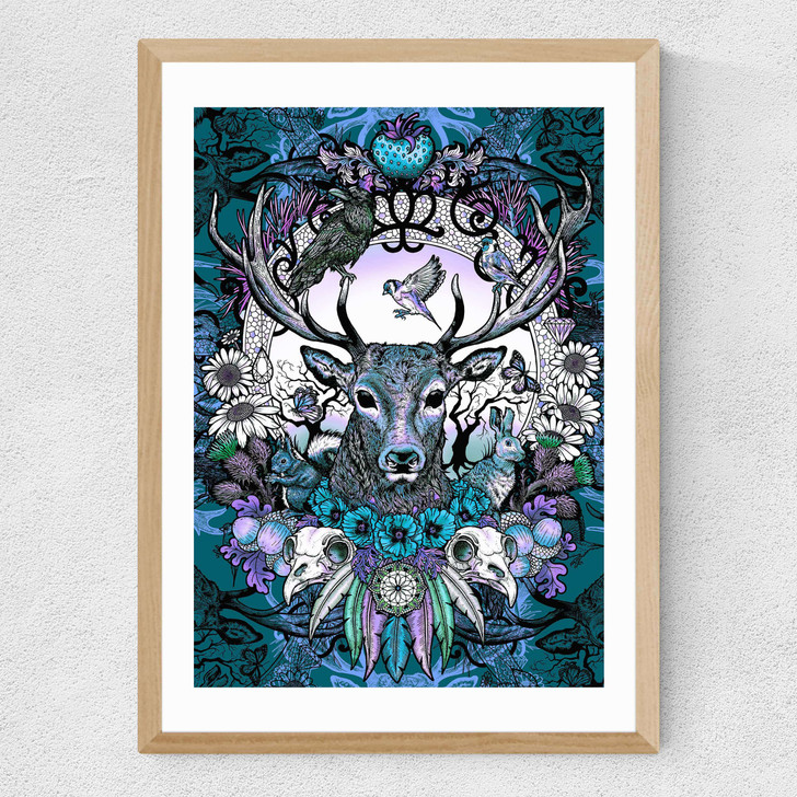 Stag Medium Oak Frame