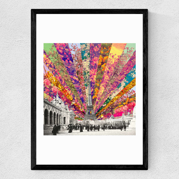 Vintage Paris Medium Black Frame Vintage Paris Medium Black Frame