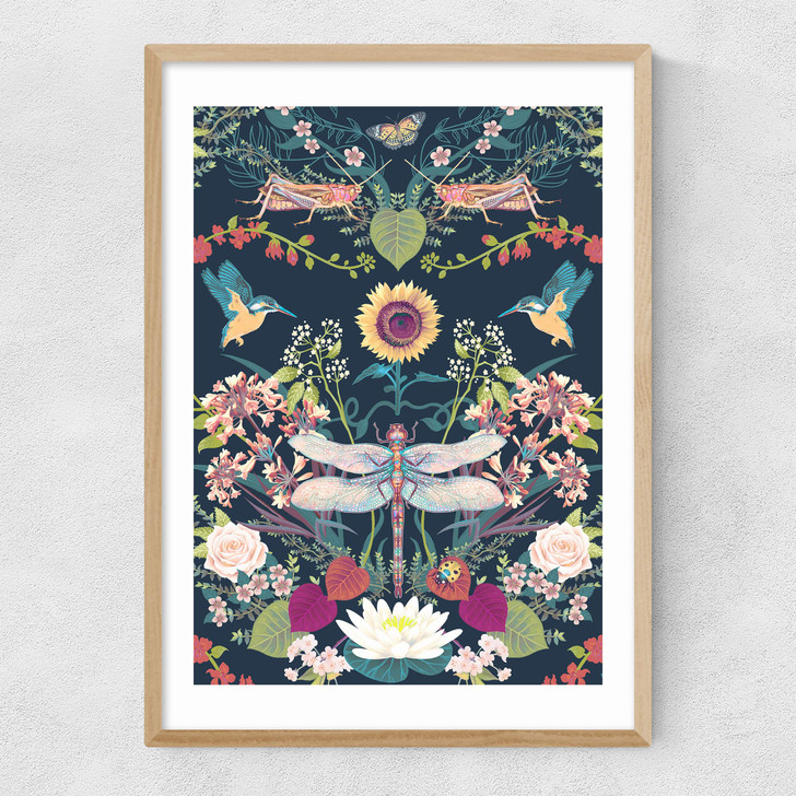 Garden Treasures Narrow Oak Frame Garden Treasures Narrow Oak Frame