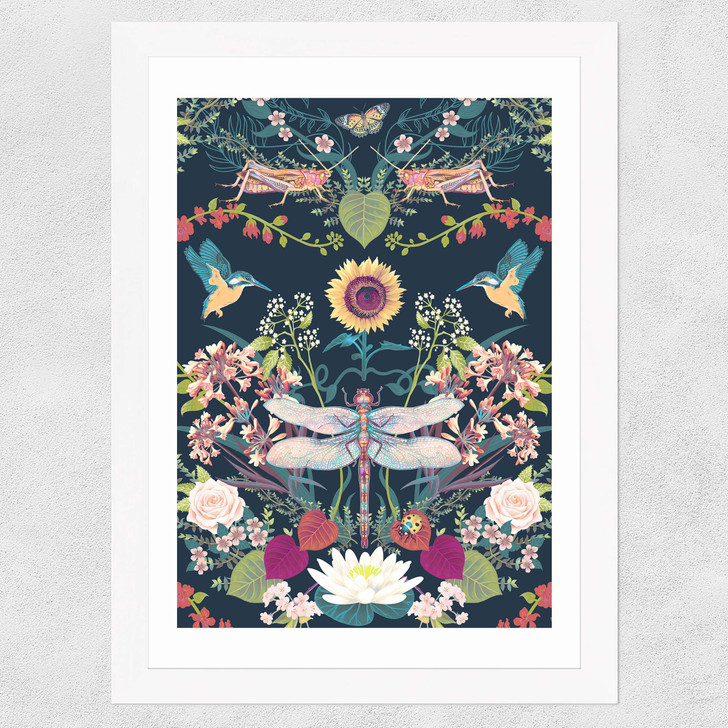 Garden Treasures Wide White Frame Garden Treasures Wide White Frame