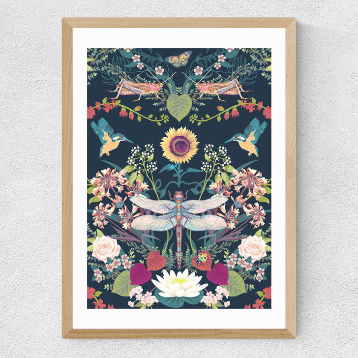 Garden Treasures Medium Oak Frame