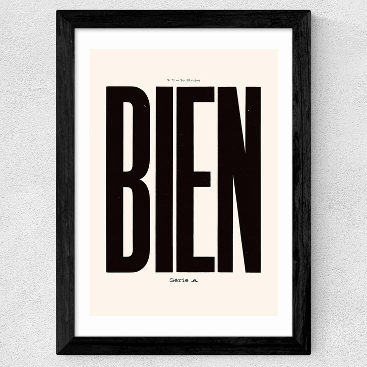 Bien Wide Black Frame