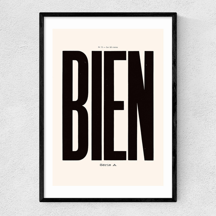 Bien Narrow Black Frame
