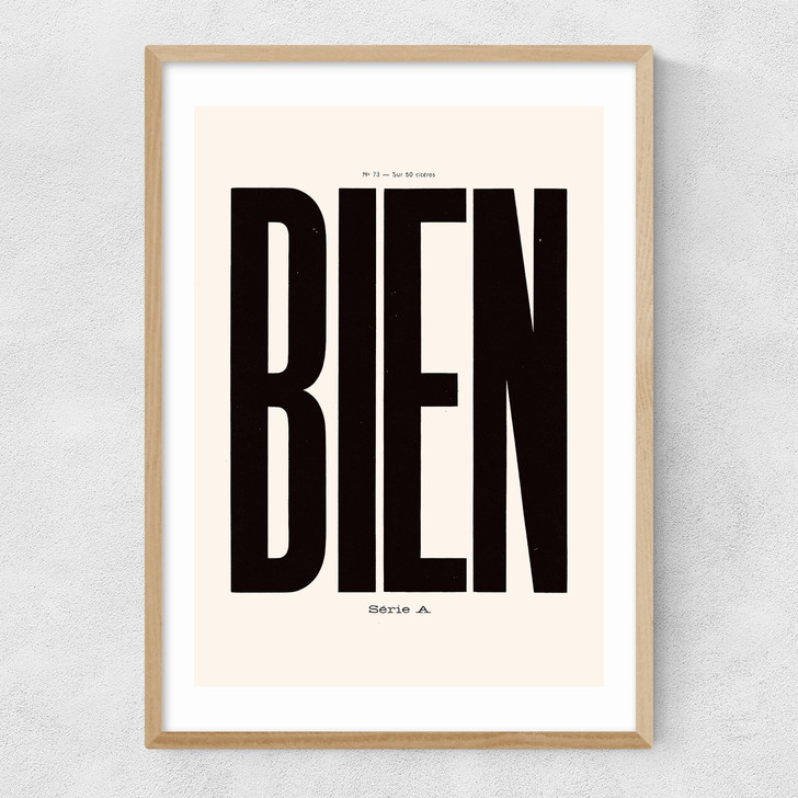 Bien Narrow Oak Frame