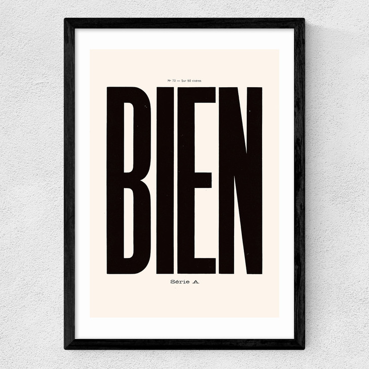 Bien Medium Black Frame
