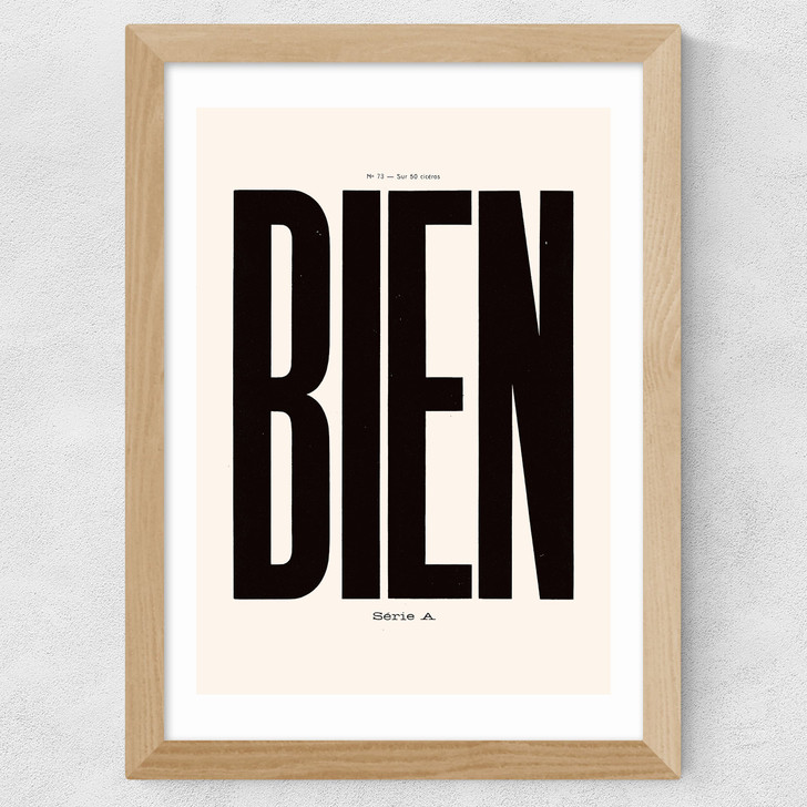 Bien Wide Oak Frame