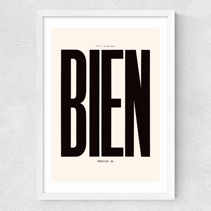 Bien Medium White Frame