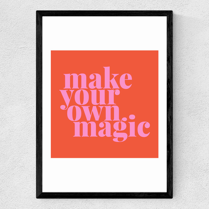 Make Your Own Magic Medium Black Frame