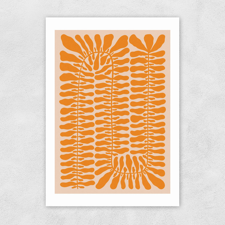 One Hundred Leaved Plant X Unframed Print