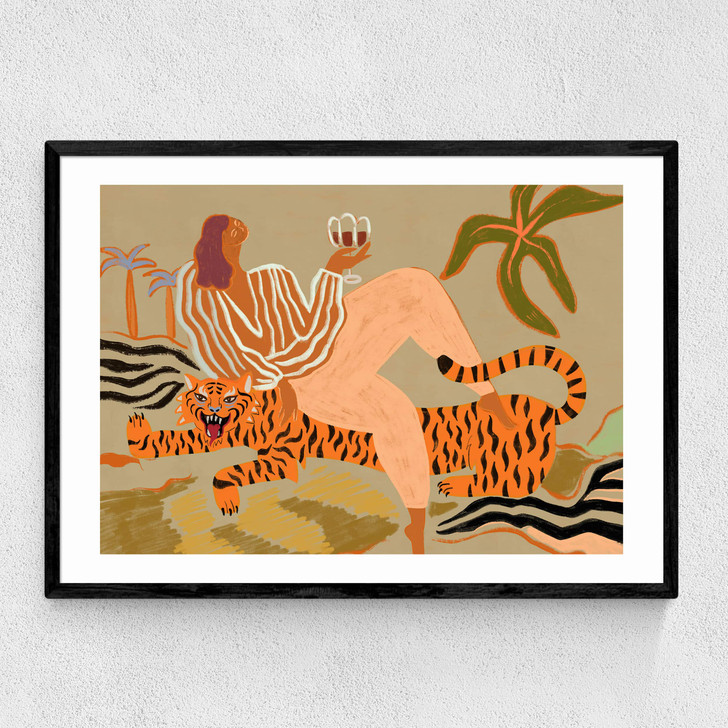 Tigerific Narrow Black Frame Tigerific Narrow Black Frame