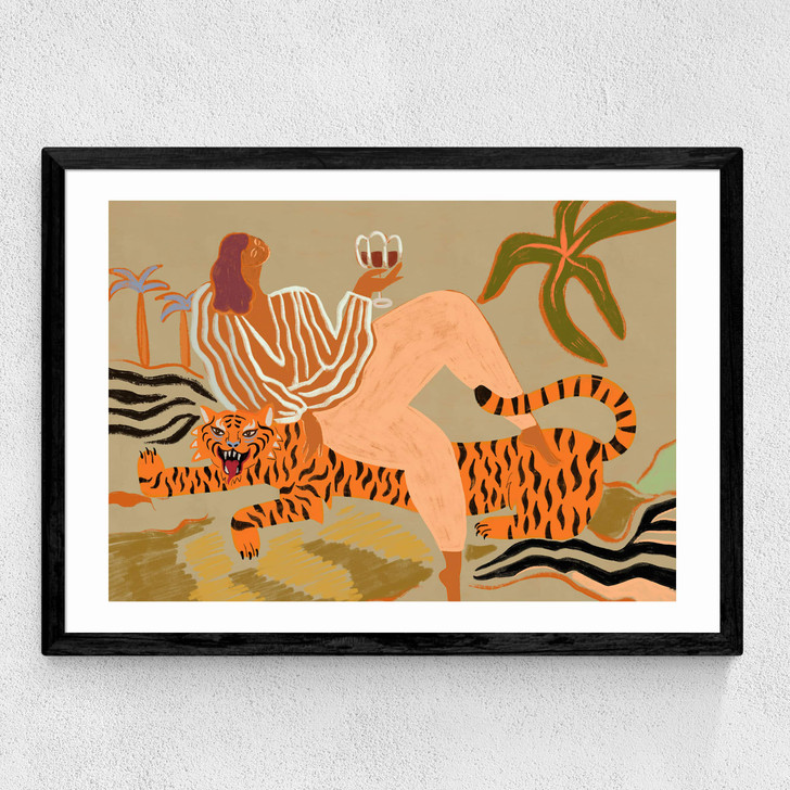 Tigerific Medium Black Frame Tigerific Medium Black Frame