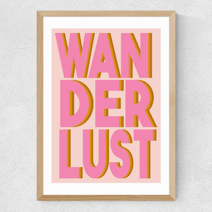 Wanderlust Medium Oak Frame