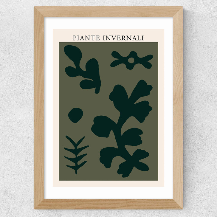Piante Invernali Green Wide Oak Frame