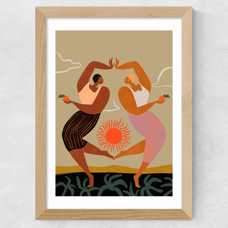 Sisters Wide Oak Frame