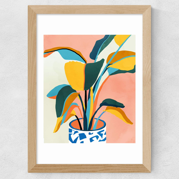 Nature Does Not Hurry Yet Everything Is Accomplished Wide Oak Frame Nature Does Not Hurry Yet Everything Is Accomplished Wide Oak Frame