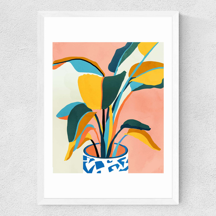 Nature Does Not Hurry Yet Everything Is Accomplished Medium White Frame Nature Does Not Hurry Yet Everything Is Accomplished Medium White Frame