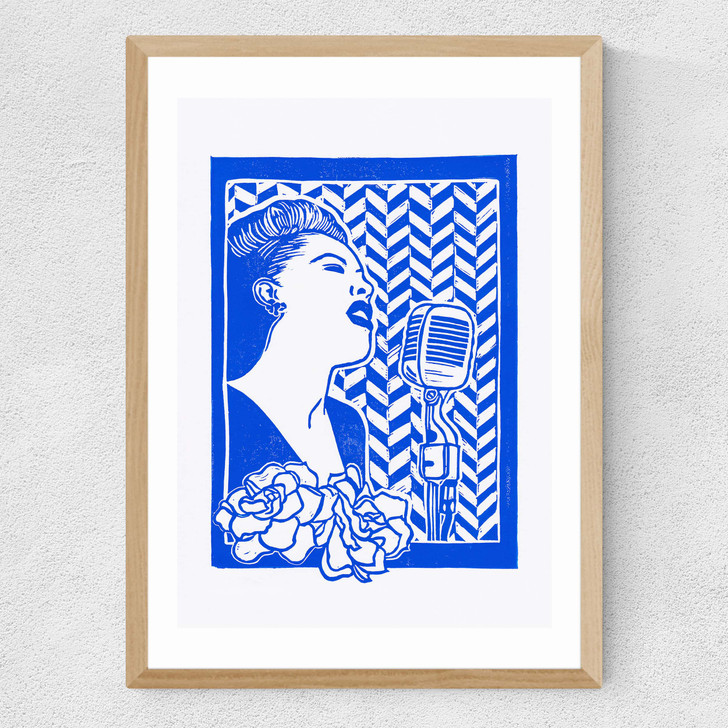 Lady Day Medium Oak Frame Lady Day Medium Oak Frame