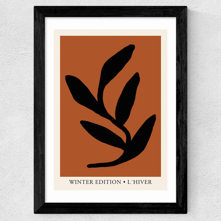 L'Hiver Rust Wide Black Frame L'Hiver Rust Wide Black Frame