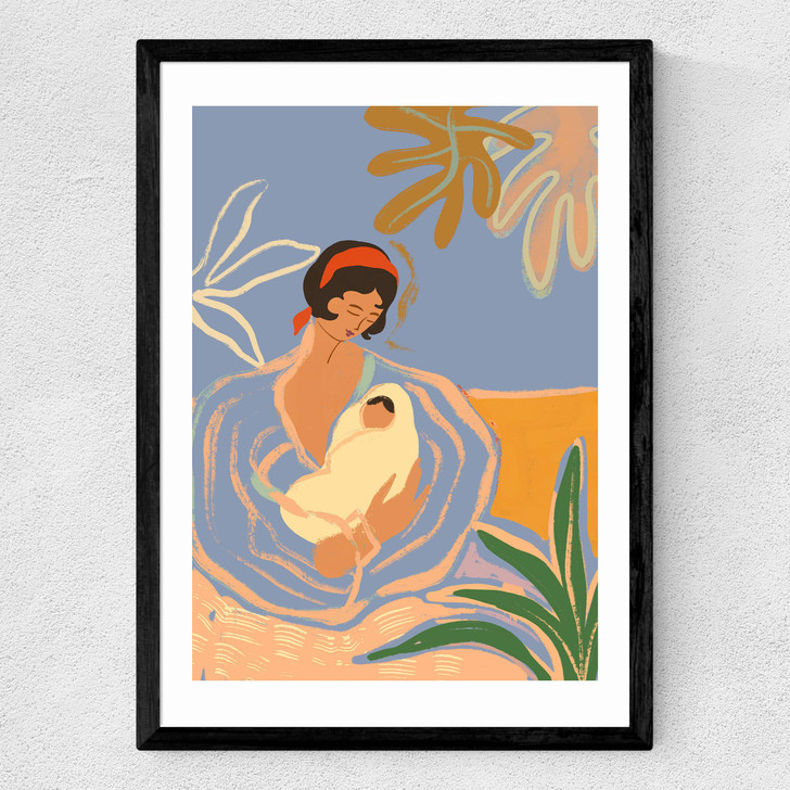 Motherhood Medium Black Frame Motherhood Medium Black Frame