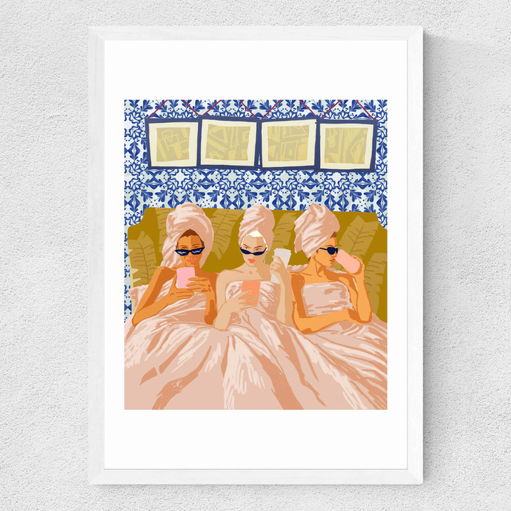 Ladies Only Club Medium White Frame