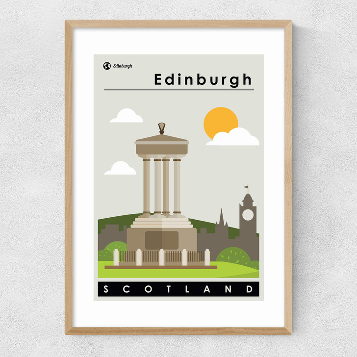 Edinburgh Narrow Oak Frame Edinburgh Narrow Oak Frame