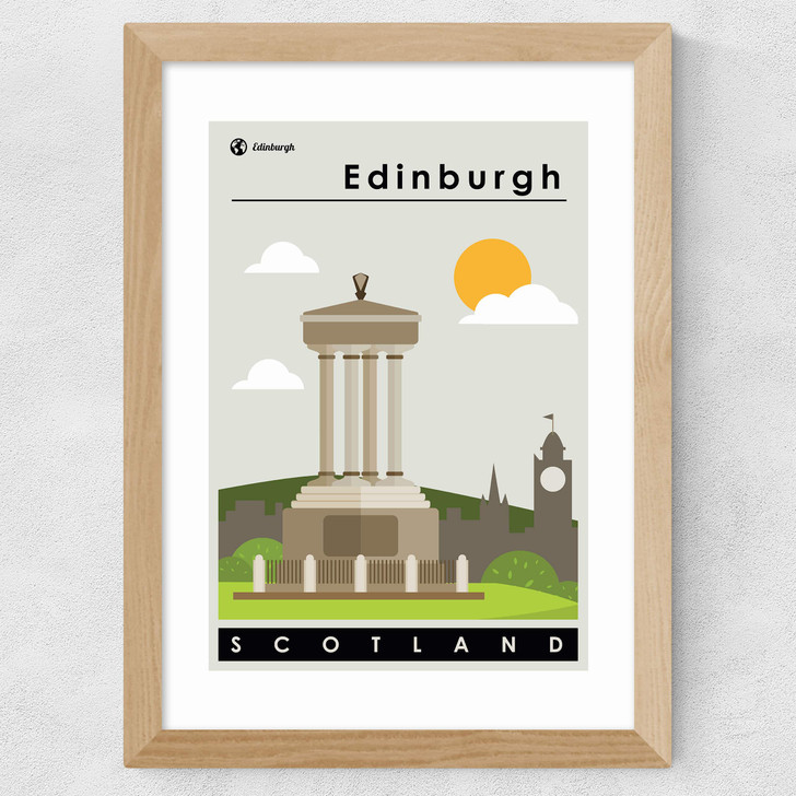 Edinburgh Wide Oak Frame Edinburgh Wide Oak Frame