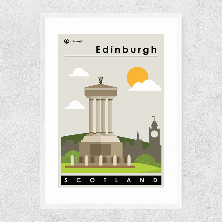 Edinburgh Narrow White Frame Edinburgh Narrow White Frame