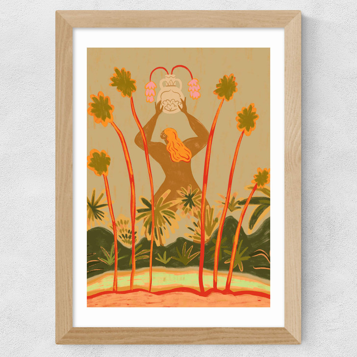 Among The Trees Wide Oak Frame Among The Trees Wide Oak Frame