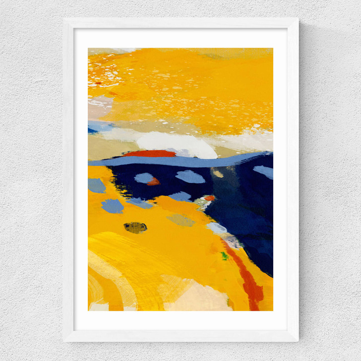 Summer III Medium White Frame