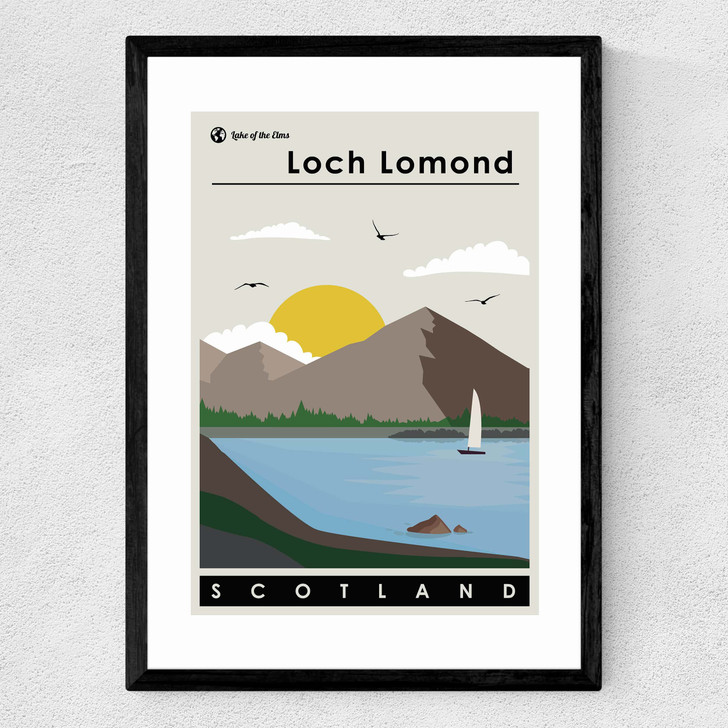 Loch Lomond Medium Black Frame Loch Lomond Medium Black Frame
