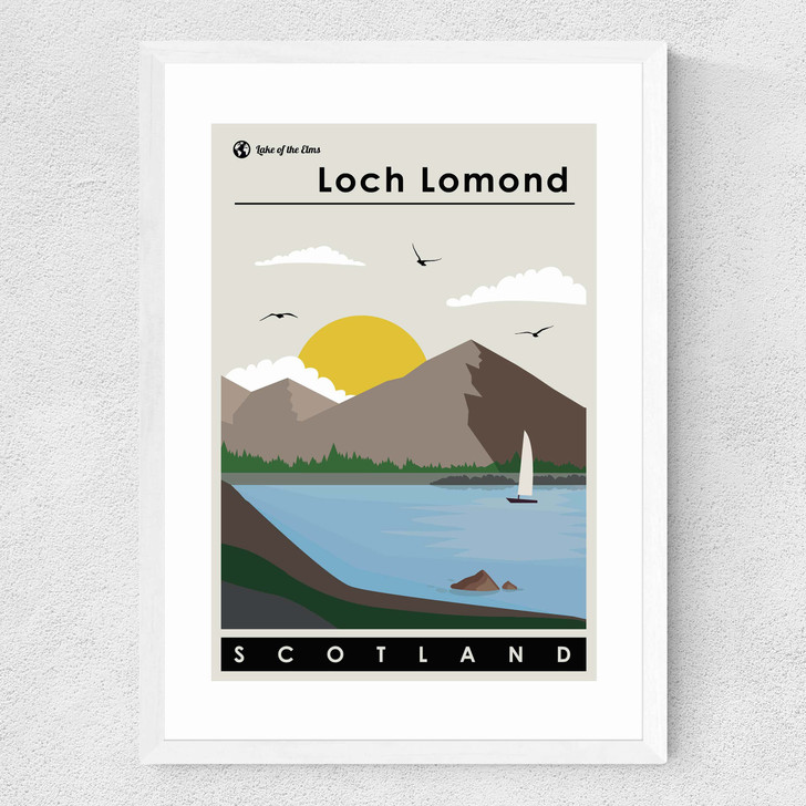 Loch Lomond Medium White Frame Loch Lomond Medium White Frame