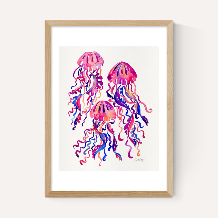 Magenta Jellyfish