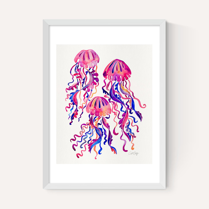 Magenta Jellyfish