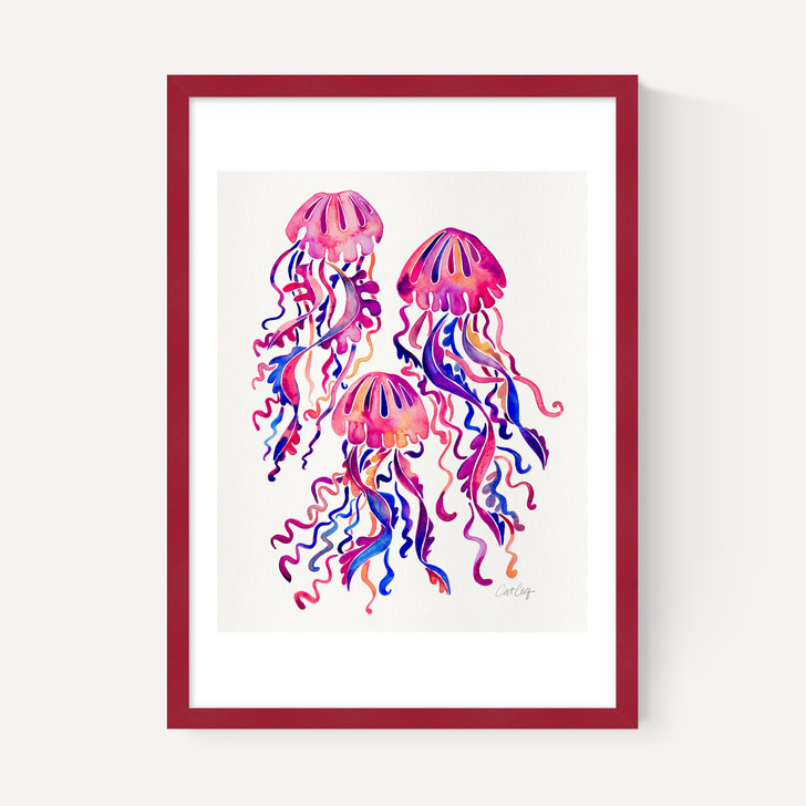 Magenta Jellyfish