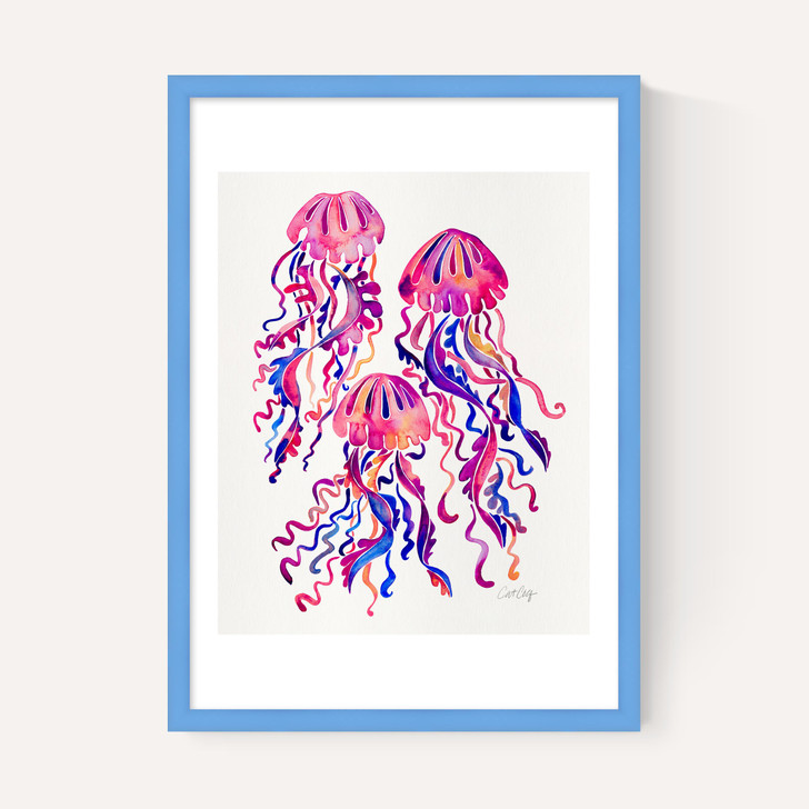 Magenta Jellyfish