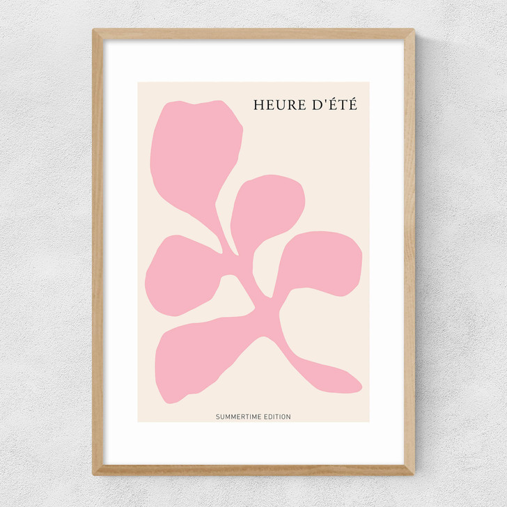 Heure d''t' Narrow Oak Frame Heure d''t' Narrow Oak Frame