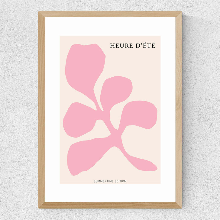 Heure d''t' Medium Oak Frame Heure d''t' Medium Oak Frame