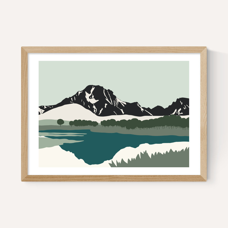 Tetons Mount Moran