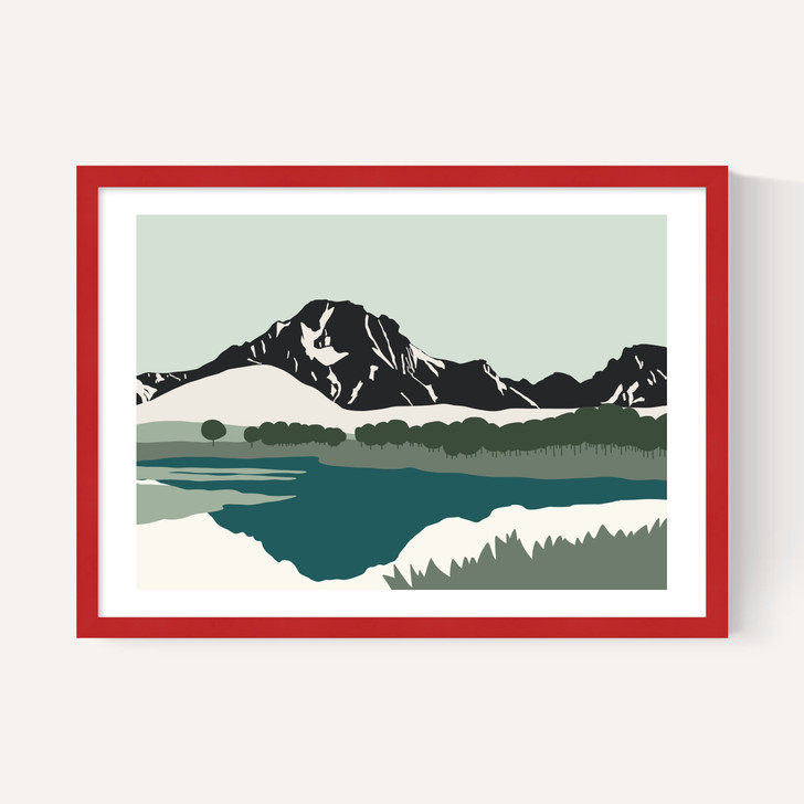 Tetons Mount Moran