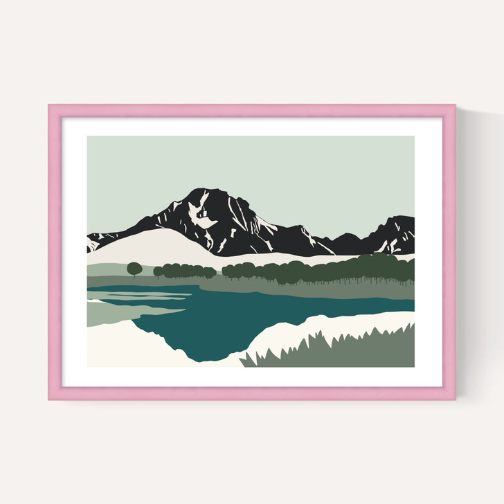 Tetons Mount Moran