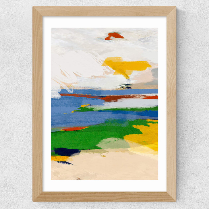 Summer I Wide Oak Frame