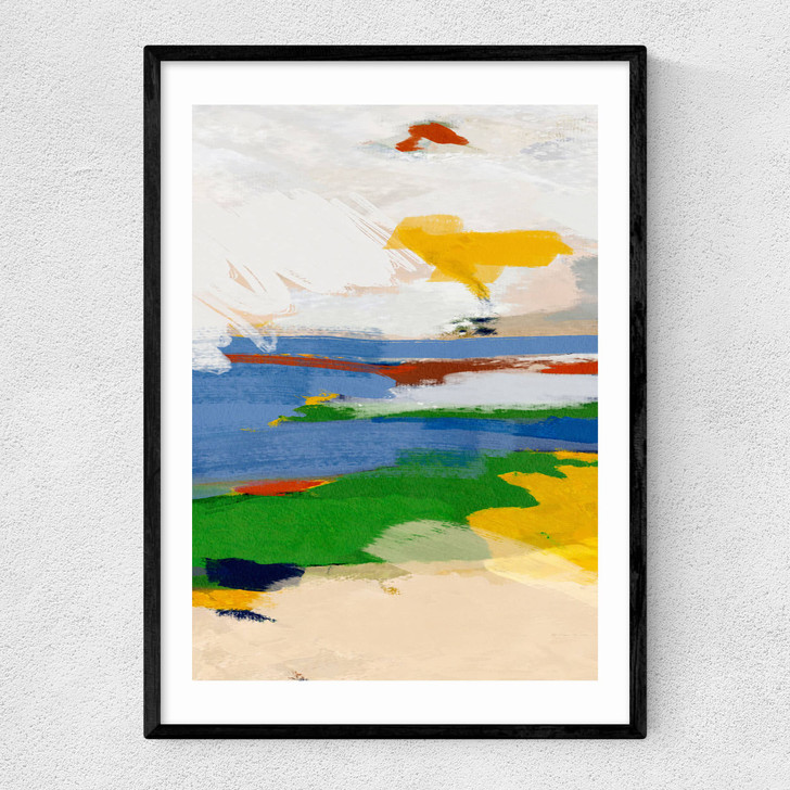 Summer I Narrow Black Frame