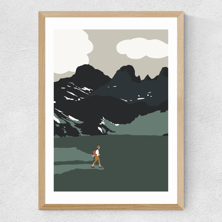 Alpine Tarn Hiker Medium Oak Frame