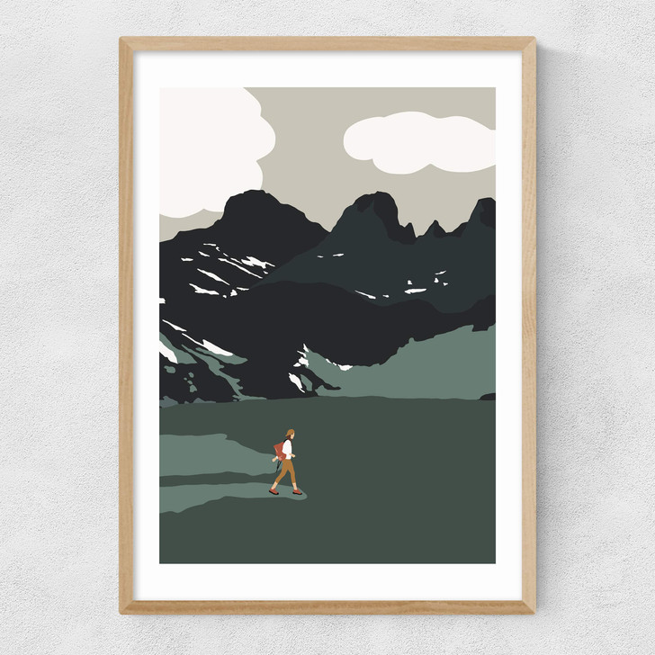 Alpine Tarn Hiker Narrow Oak Frame
