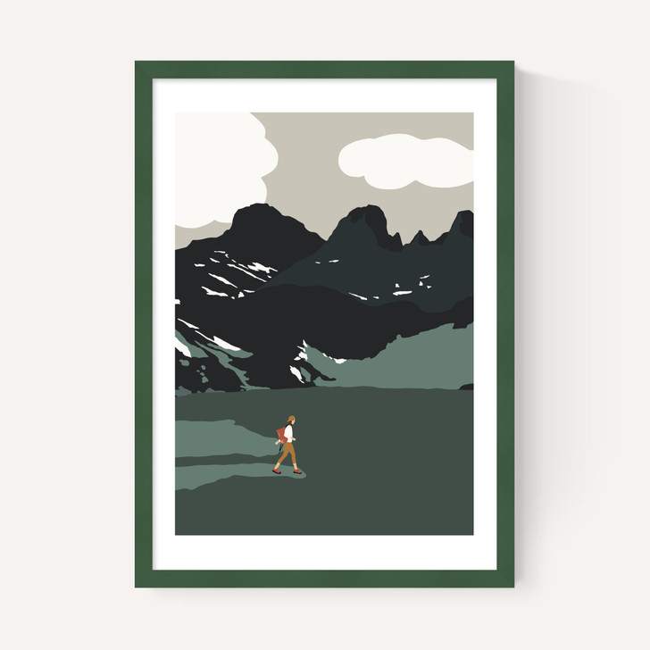 Alpine Tarn Hiker