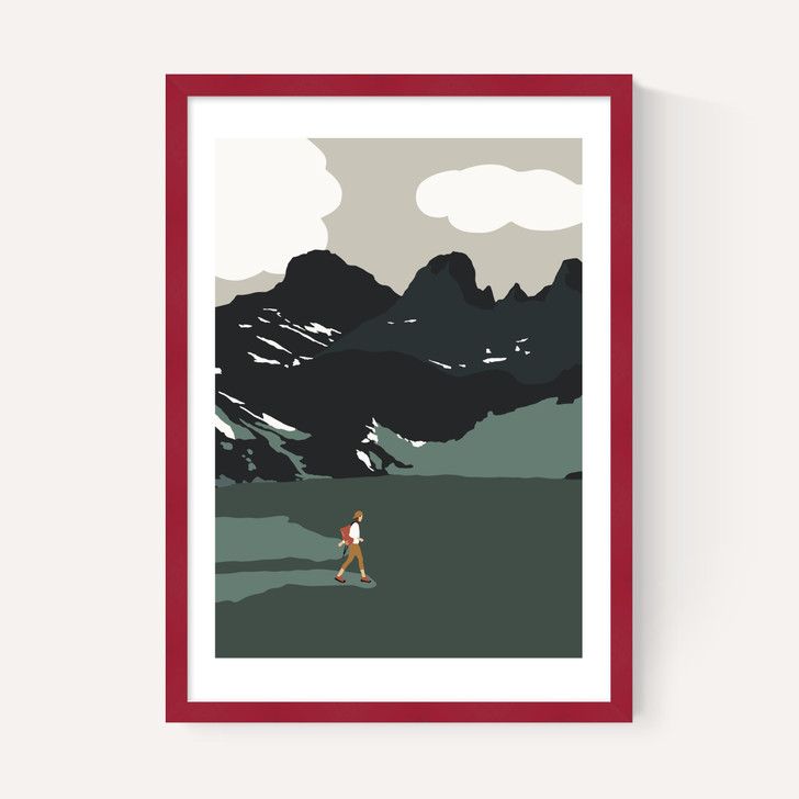 Alpine Tarn Hiker