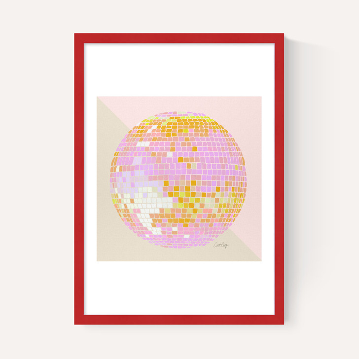 Peach DiscoBall