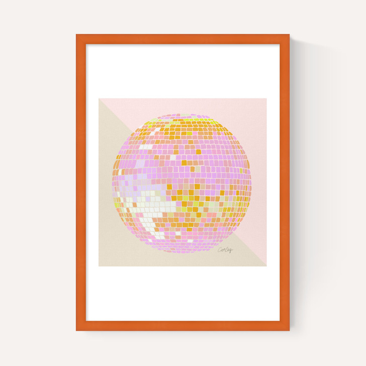 Peach DiscoBall